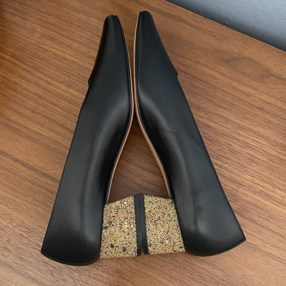 Anthropologie Miista Taissa Heels Pumps Black Size 39 - Picture 4 of 11